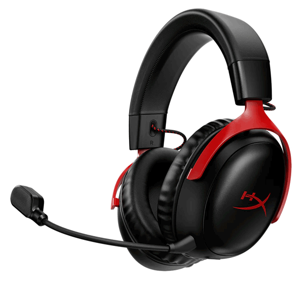 Гарнітура Kingston HyperX Cloud III Wireless Black/Red (77Z46AA)