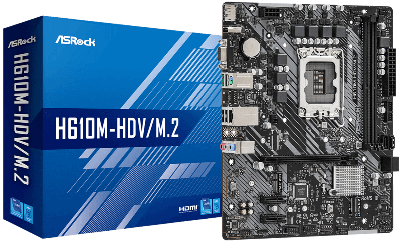 Материнська плата ASRock H610M-HDV/M.2