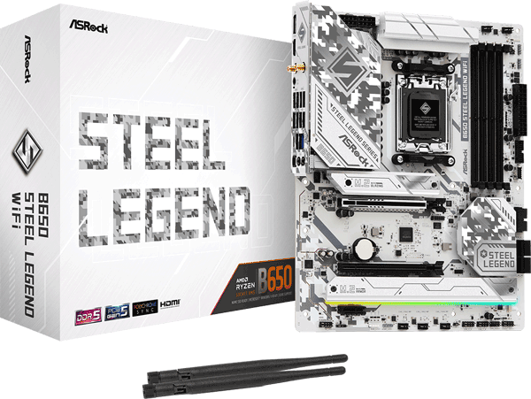 Материнська плата ASRock B650 Steel Legend WIFI