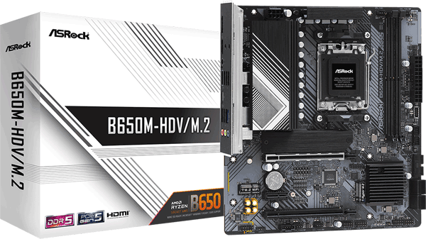 Материнська плата ASRock B650M-HDV/M.2