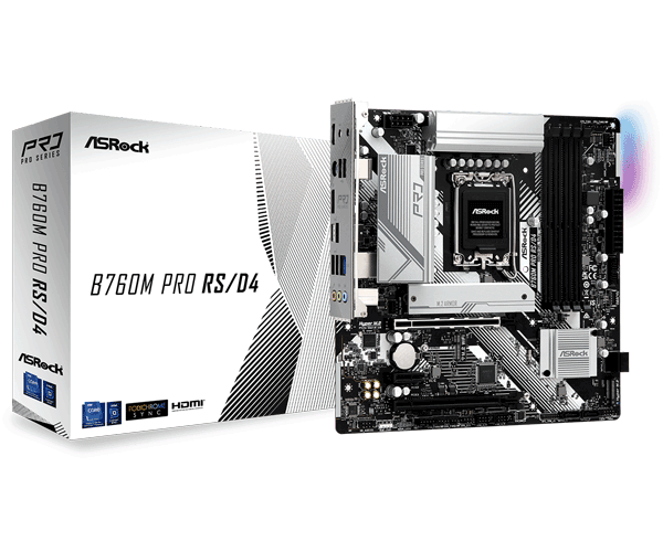 Материнська плата ASRock B760M PRO RS/D4