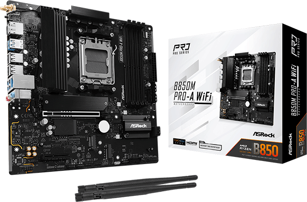 Материнська плата ASRock B850M PRO-A WIFI