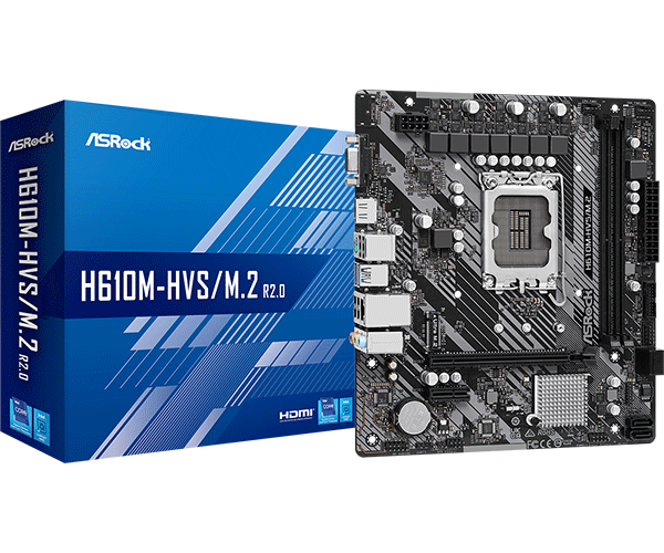 Материнська плата ASRock H610M-HVS/M.2 R2.0