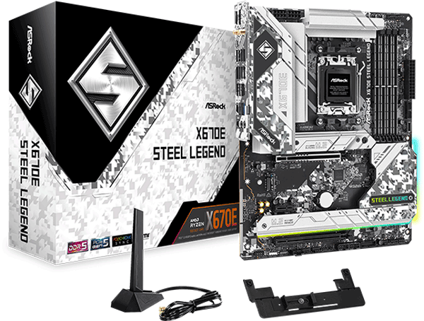 Материнська плата ASRock X670E Steel Legend