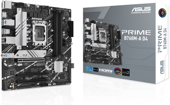 Материнська плата ASUS PRIME B760M-A D4