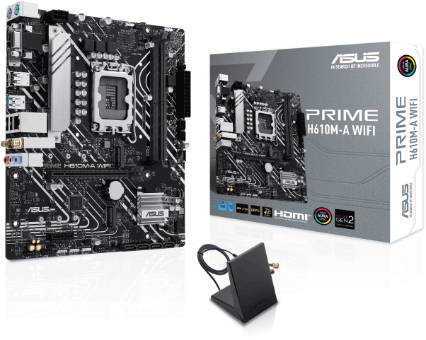 Материнська плата ASUS PRIME H610M-A WIFI