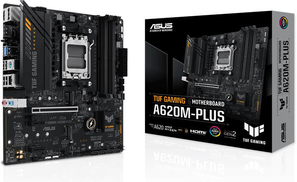 Материнська плата ASUS TUF GAMING A620M-PLUS