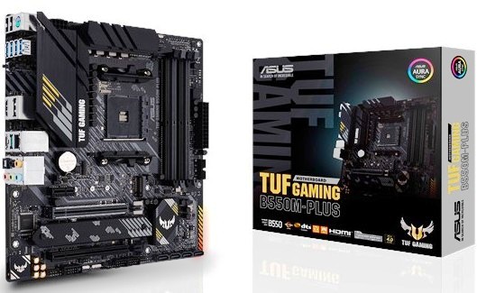 Материнська плата ASUS TUF GAMING B550M-PLUS