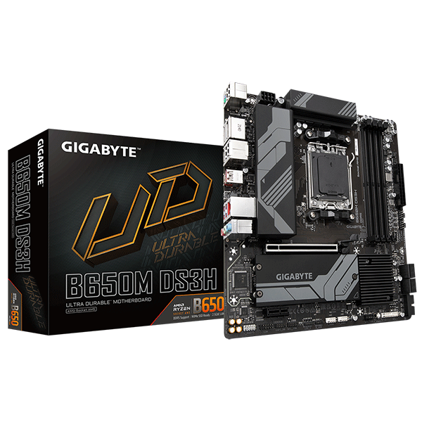 Материнська плата Gigabyte B650M DS3H