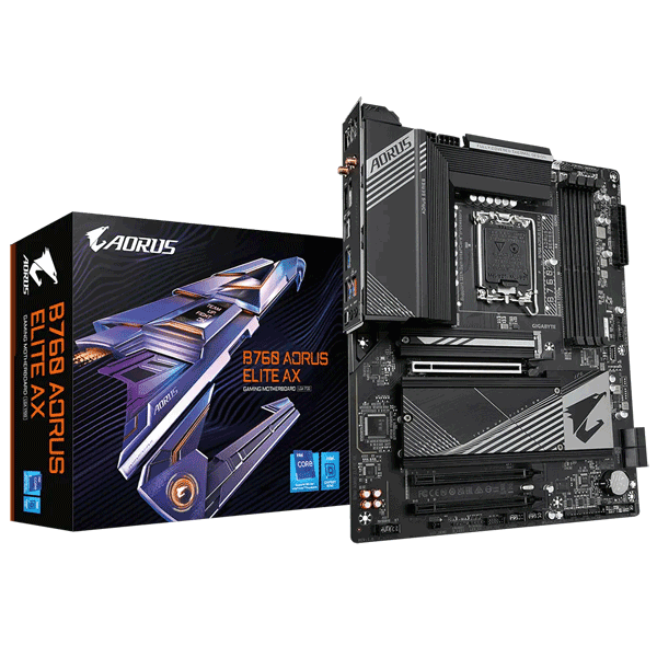 Материнська плата Gigabyte B760 AORUS ELITE AX