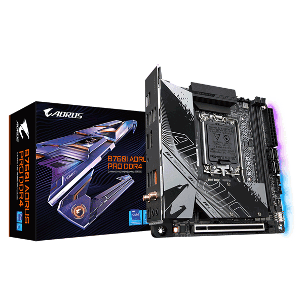 Материнська плата Gigabyte B760I AORUS PRO DDR4