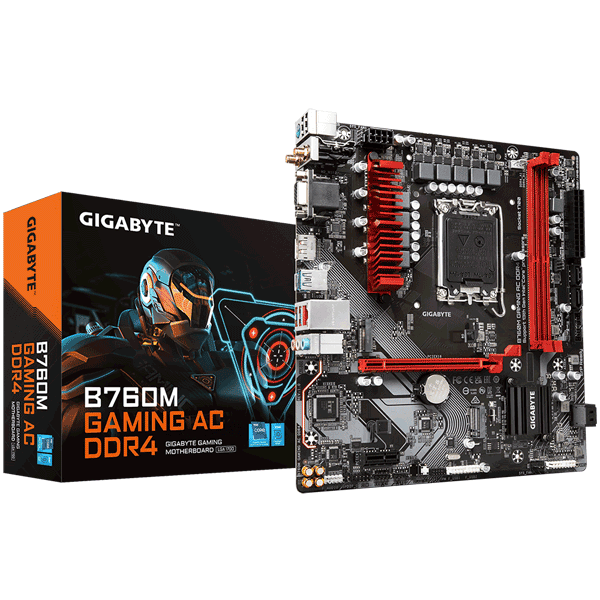 Материнська плата Gigabyte B760M GAMING AC DDR4