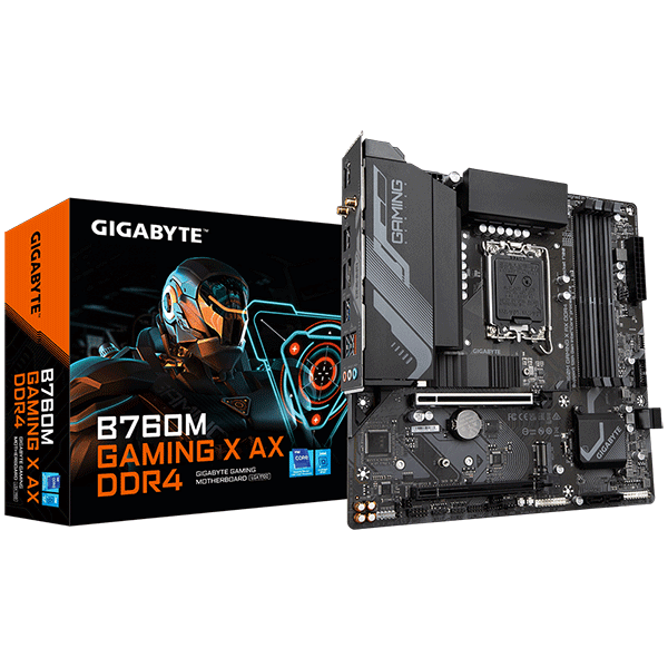 Материнська плата Gigabyte B760M GAMING X AX DDR4