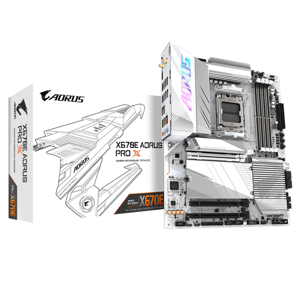 Материнська плата Gigabyte X670E AORUS PRO X