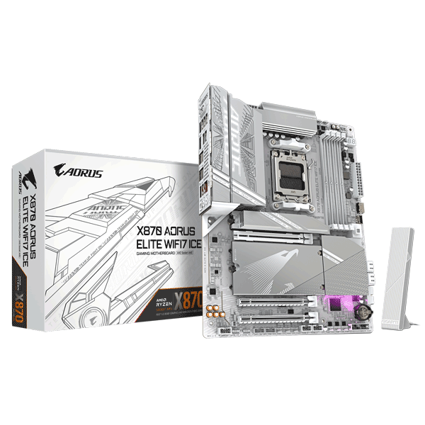 Материнська плата Gigabyte X870 AORUS ELITE WIFI7 ICE