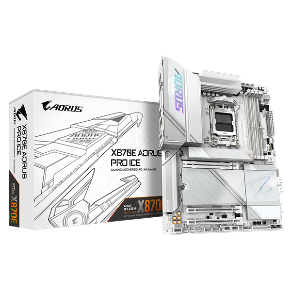 Материнська плата Gigabyte X870E AORUS PRO ICE