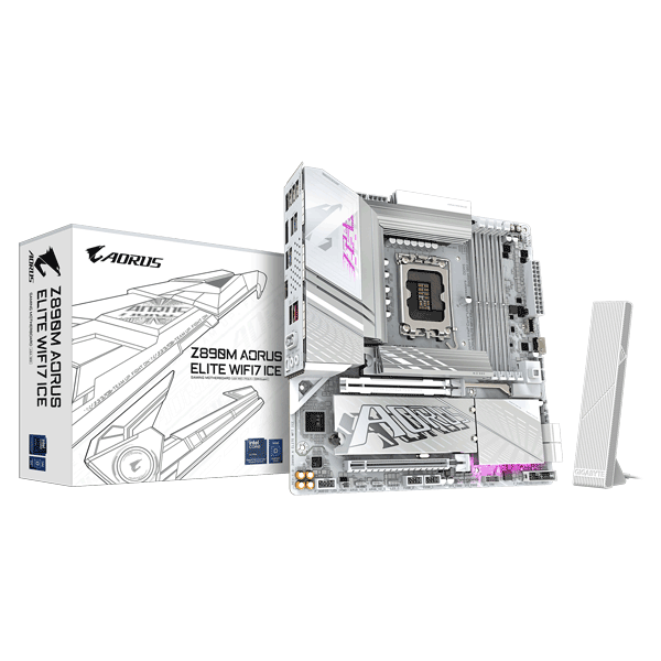 Материнська плата Gigabyte Z890M AORUS ELITE WIFI7 ICE