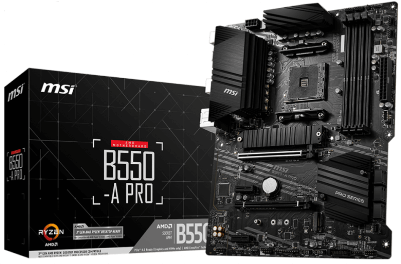 Материнська плата MSI B550-A PRO