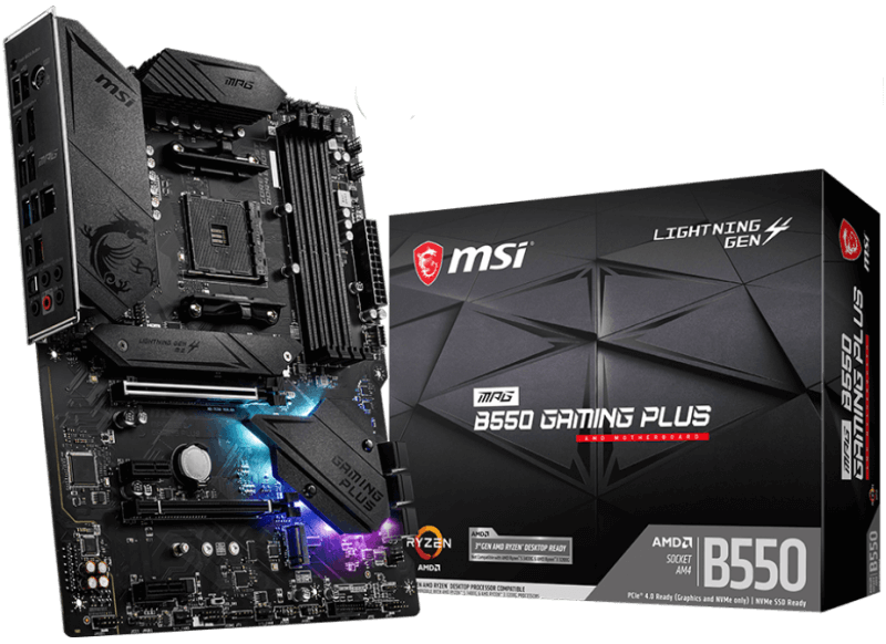 Материнська плата MSI MPG B550 GAMING PLUS