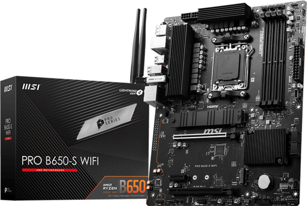 Материнська плата MSI PRO B650-S WIFI