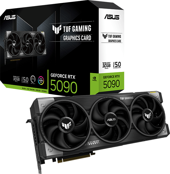 Відеокарта ASUS TUF Gaming GeForce RTX 5090 32GB GDDR7 (TUF-RTX5090-32G-GAMING)