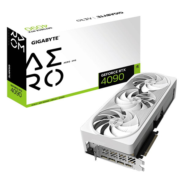 Відеокарта Gigabyte GeForce RTX 4090 AERO 24G (GV-N4090AERO-24GD)