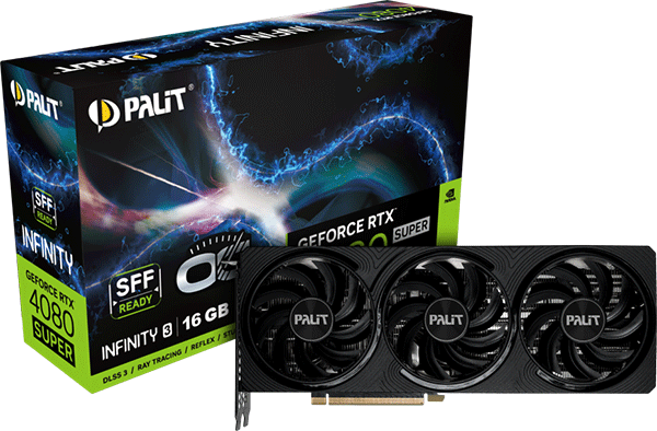 Відеокарта Palit GeForce RTX 4080 SUPER Infinity 3 OC 16GB (NED408SS19T2-1032S)