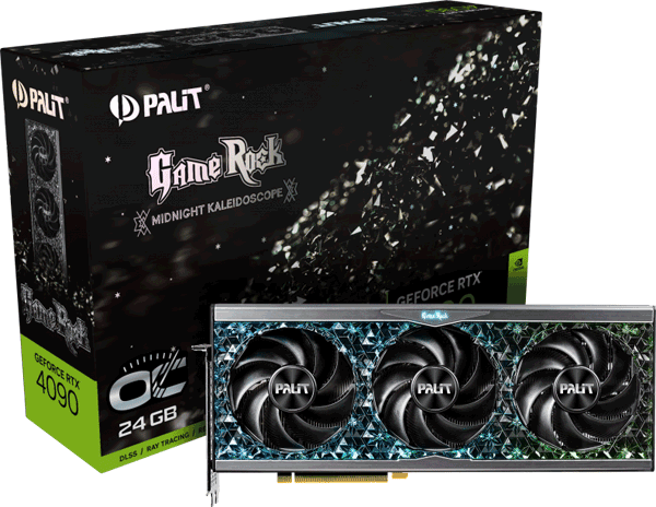 Відеокарта Palit GeForce RTX 4090 Game Rock OC (NED4090S19SB-1020G)